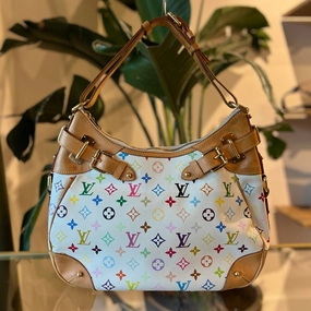 LOUIS VUITTON Multicolor Greta Hobo Shoulder Bag