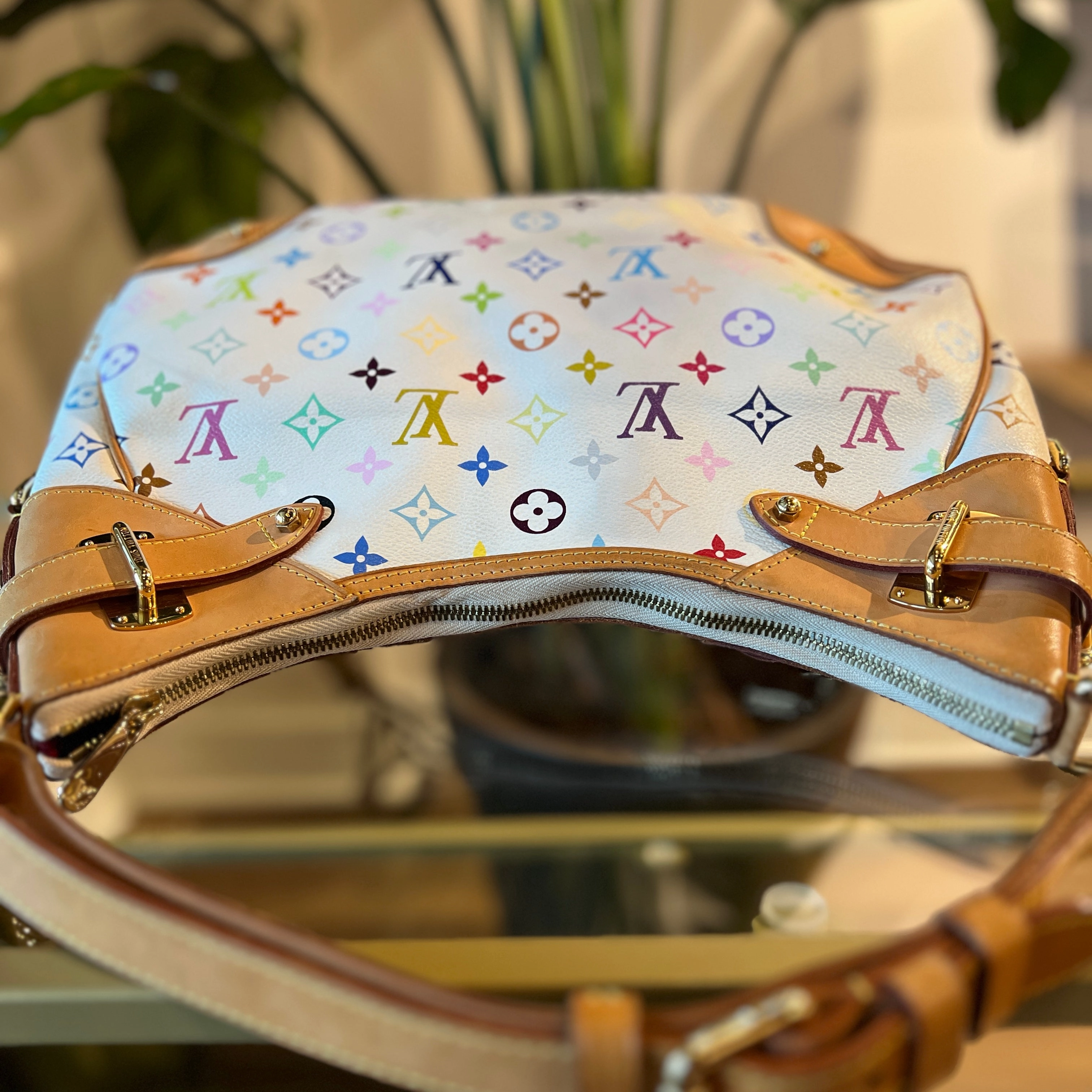 LOUIS VUITTON Multicolor Greta Hobo Shoulder Bag