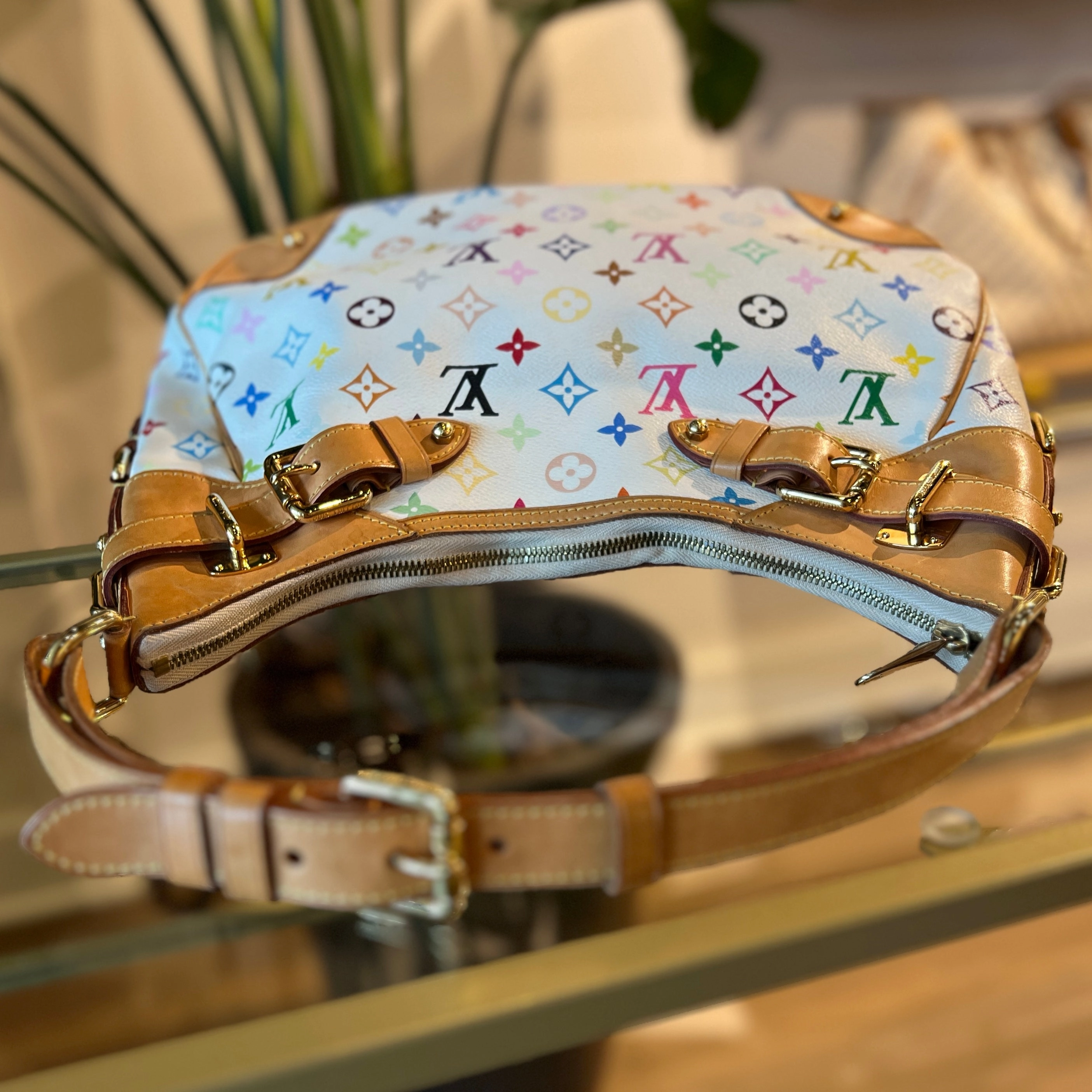 LOUIS VUITTON Multicolor Greta Hobo Shoulder Bag