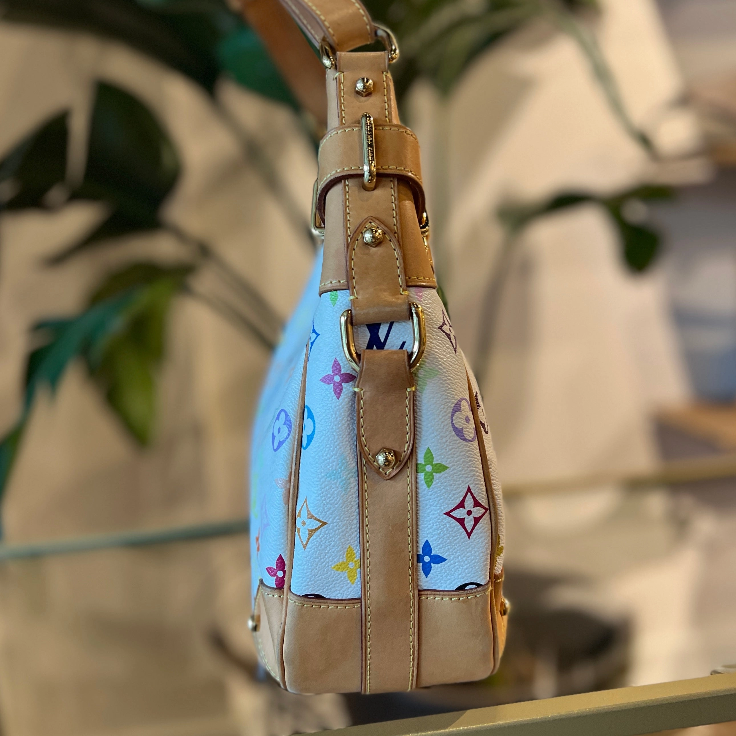 LOUIS VUITTON Multicolor Greta Hobo Shoulder Bag