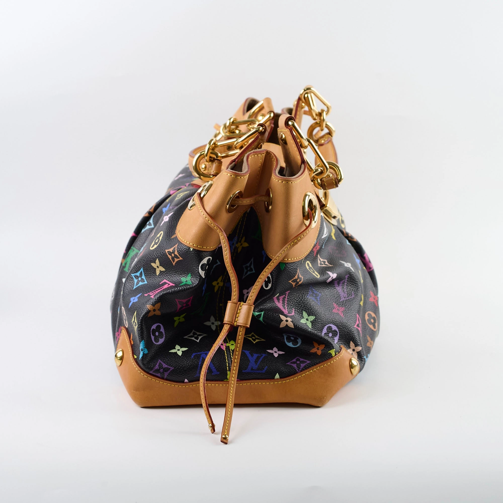 Louis Vuitton Multicolor Shoulder Bag Black