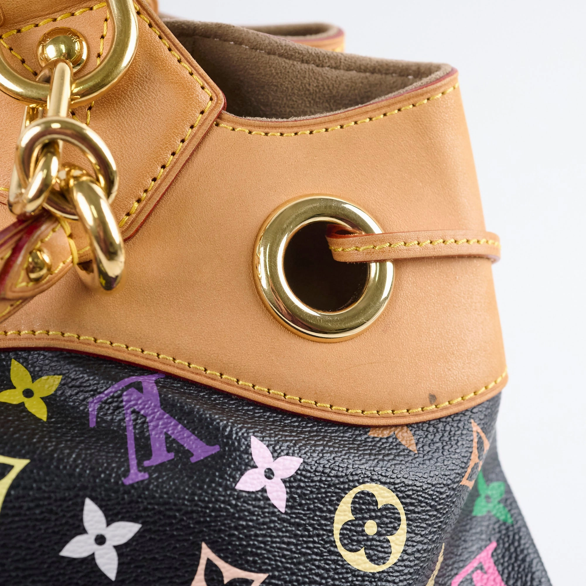 Louis Vuitton Multicolor Shoulder Bag Black