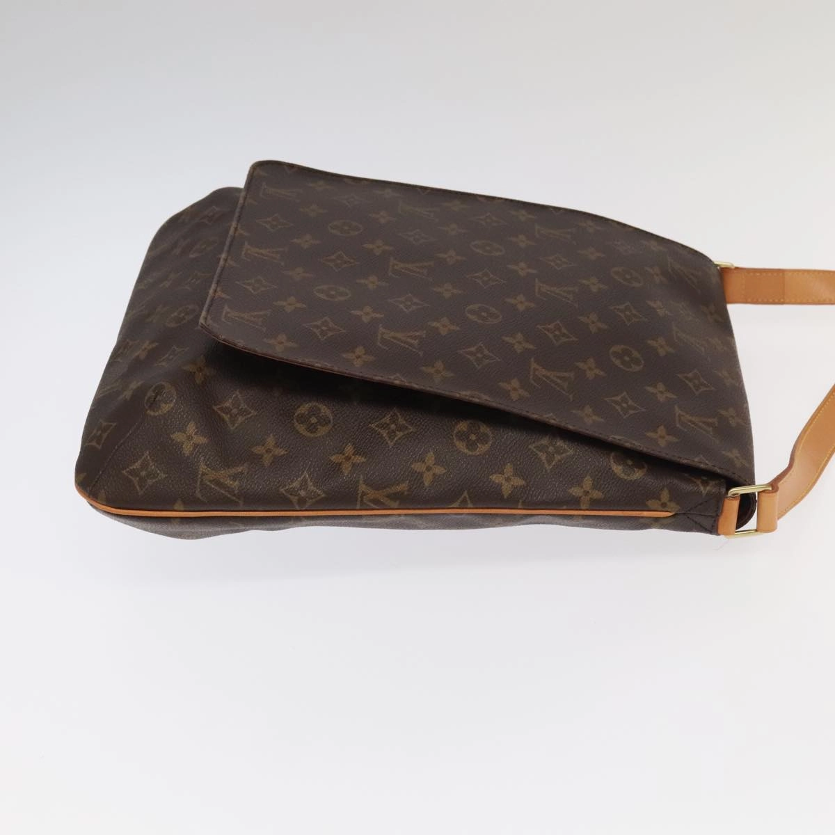 Louis Vuitton Musette Brown Canvas Shoulder Bag