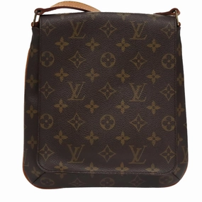 Louis Vuitton Musette Salsa Brown Canvas Shoulder Bag