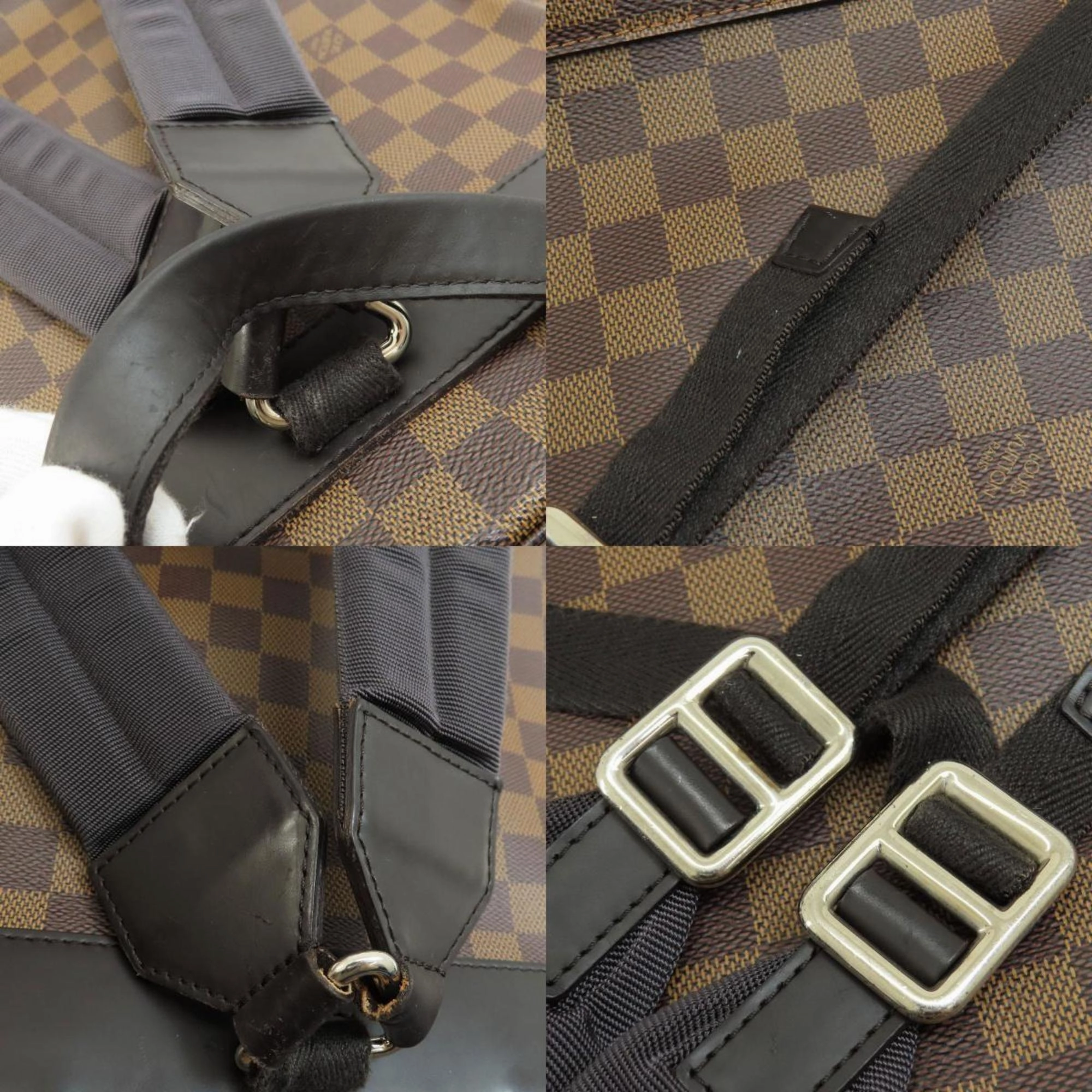 LOUIS VUITTON N41558 Jake Backpack Damier Ebene? Backpack/Daypack Canvas Women's