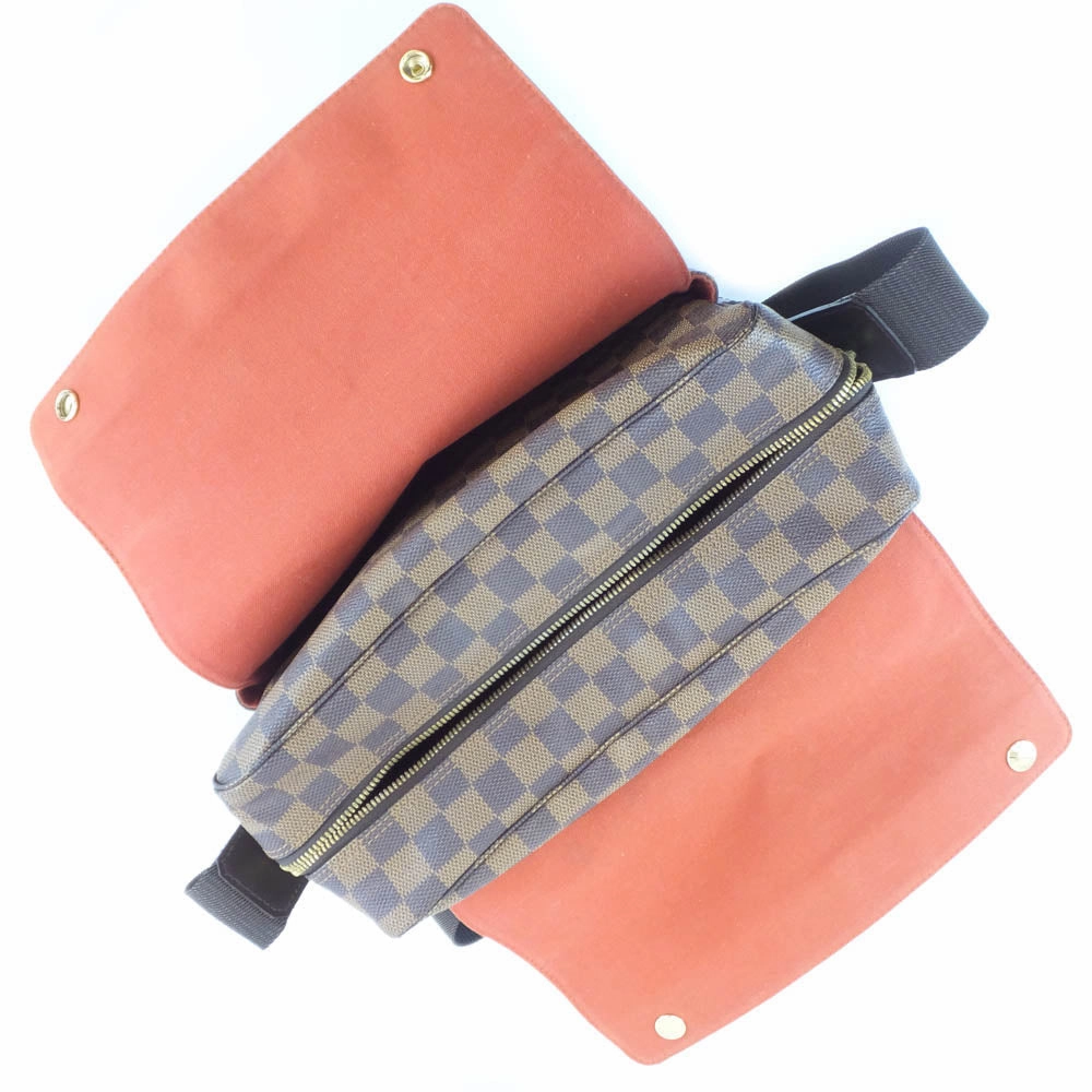 Louis Vuitton Navyglio Shoulder Bag N45255 Damian Canvas Evene Brown G   Wedding
