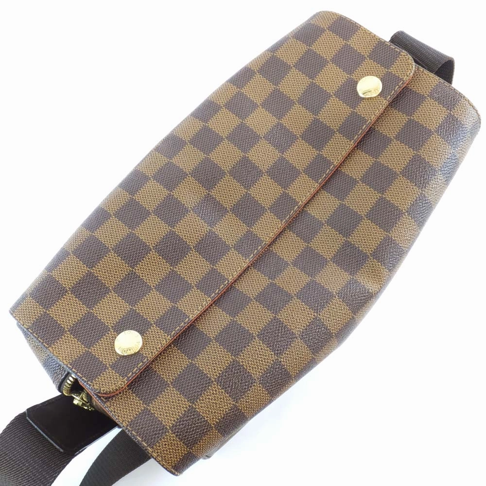 Louis Vuitton Navyglio Shoulder Bag N45255 Damian Canvas Evene Brown G   Wedding