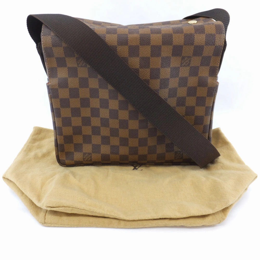 Louis Vuitton Navyglio Shoulder Bag N45255 Damian Canvas Evene Brown G   Wedding