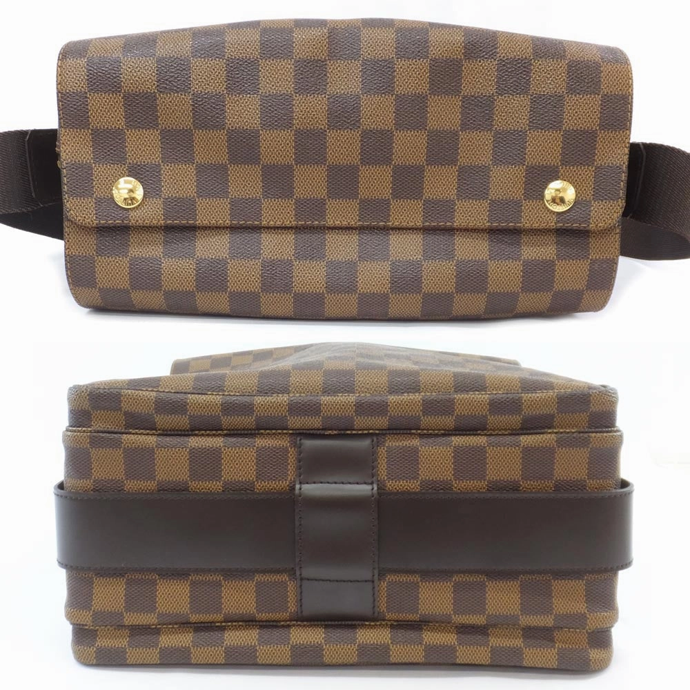 Louis Vuitton Navyglio Shoulder Bag N45255 Damian Canvas Evene Brown G   Wedding