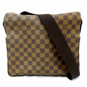 Louis Vuitton Navyglio Shoulder Bag N45255 Damian Canvas Evene Brown G   Wedding