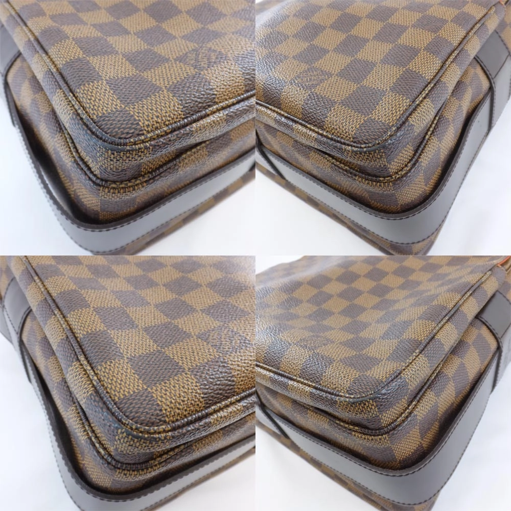 Louis Vuitton Navyglio Shoulder Bag N45255 Damian Canvas Evene Brown G   Wedding