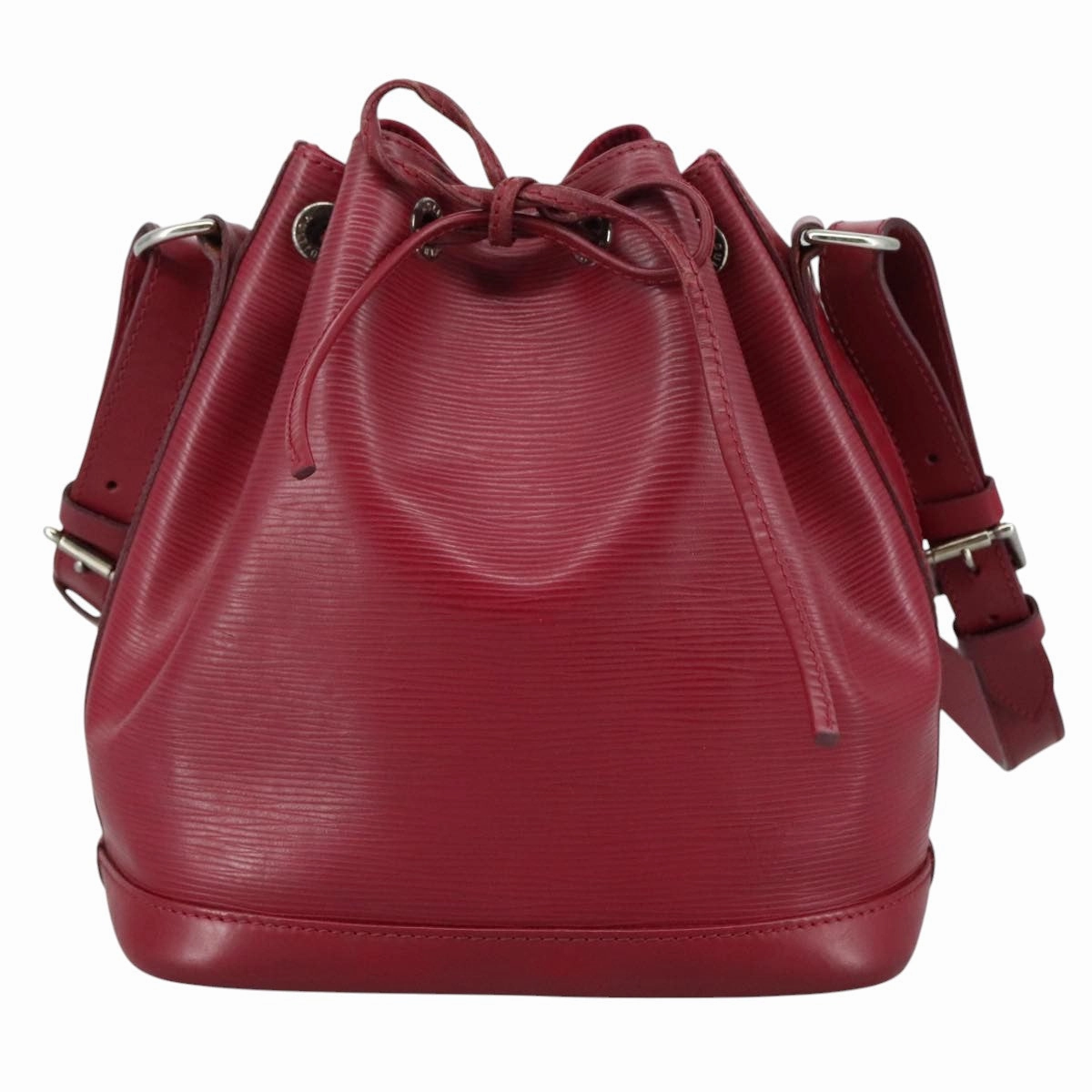 Louis Vuitton No Bb Burgundy Leather Shoulder Bag