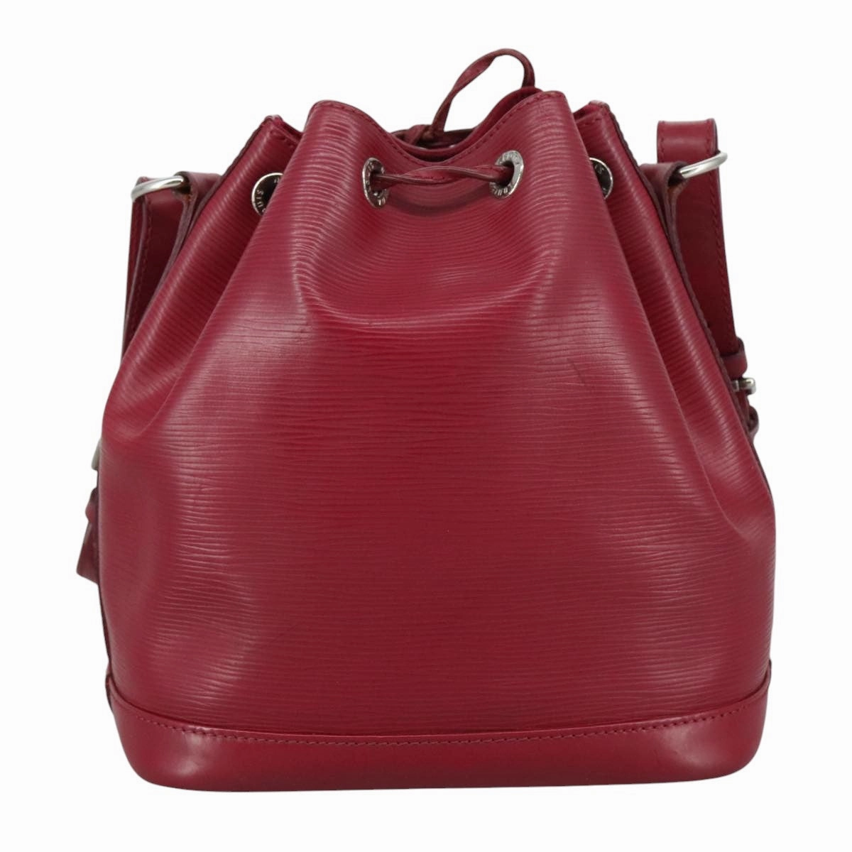 Louis Vuitton No Bb Burgundy Leather Shoulder Bag