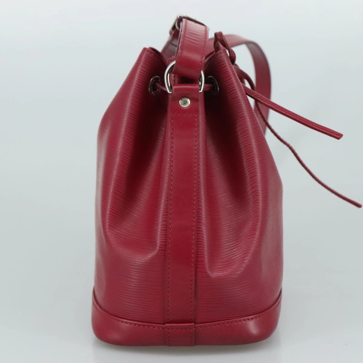 Louis Vuitton No Bb Burgundy Leather Shoulder Bag
