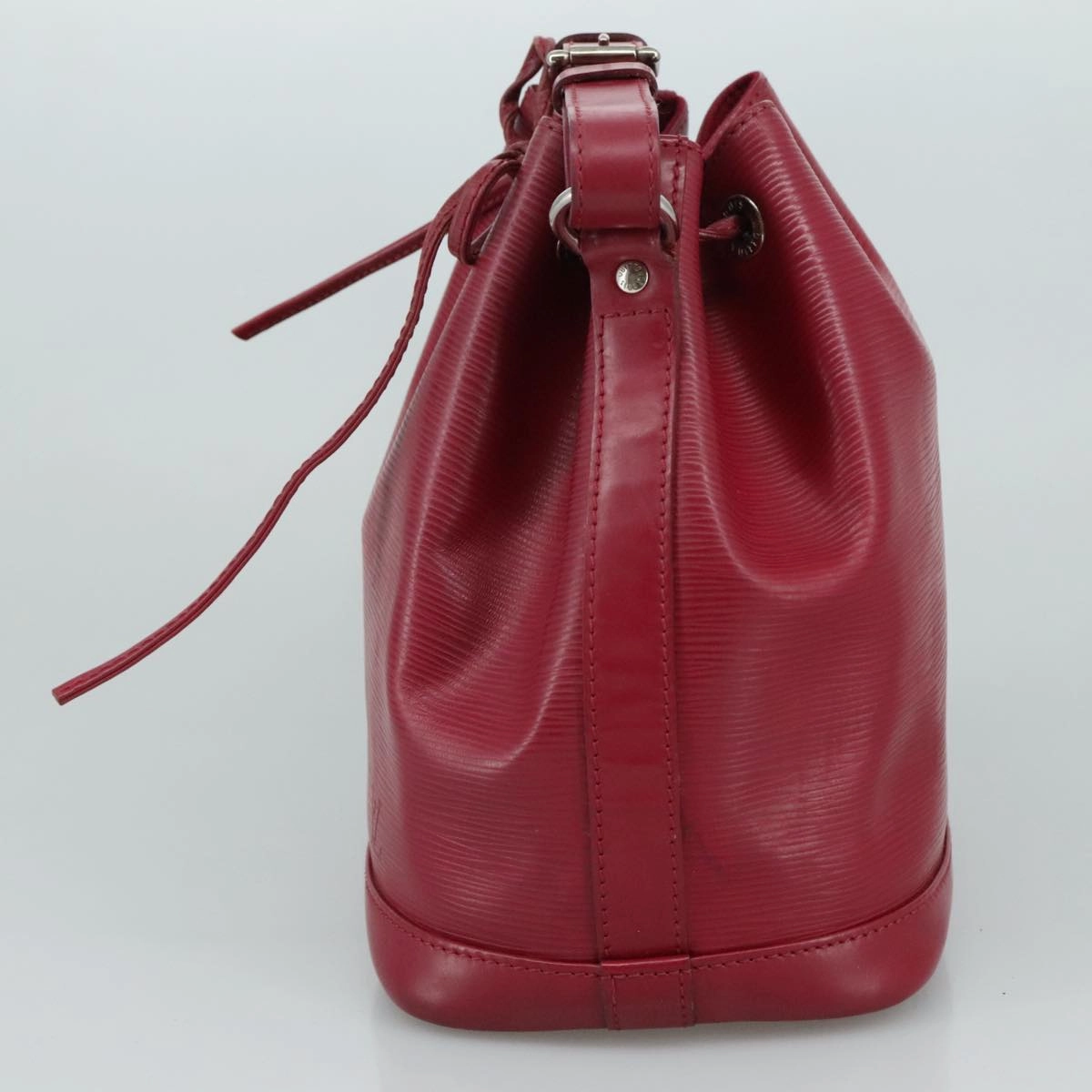 Louis Vuitton No Bb Burgundy Leather Shoulder Bag
