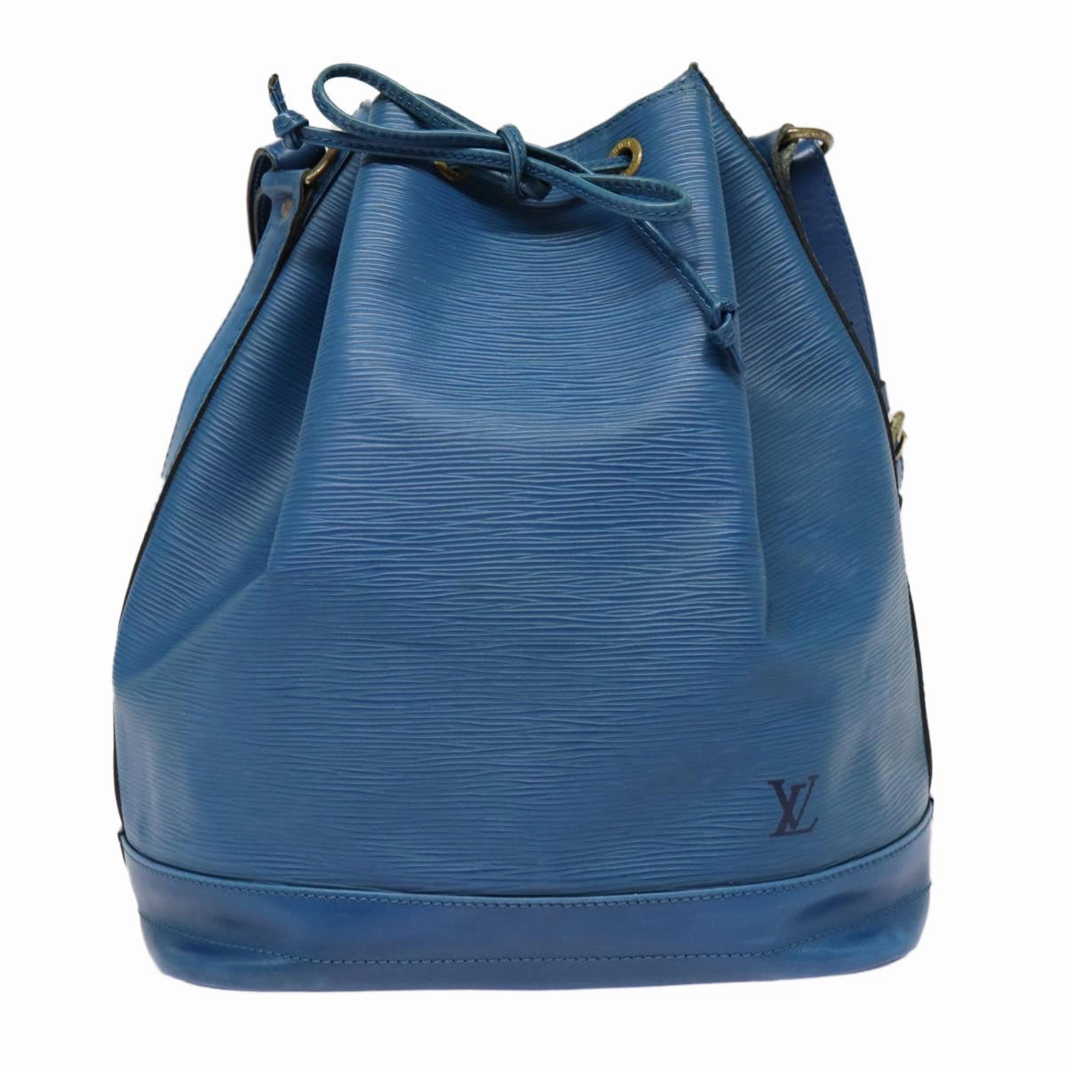 Louis Vuitton No Blue Leather Shoulder Bag