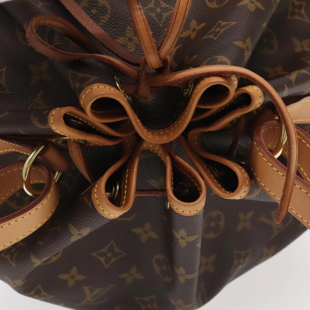 Louis Vuitton No Brown Canvas Shoulder Bag