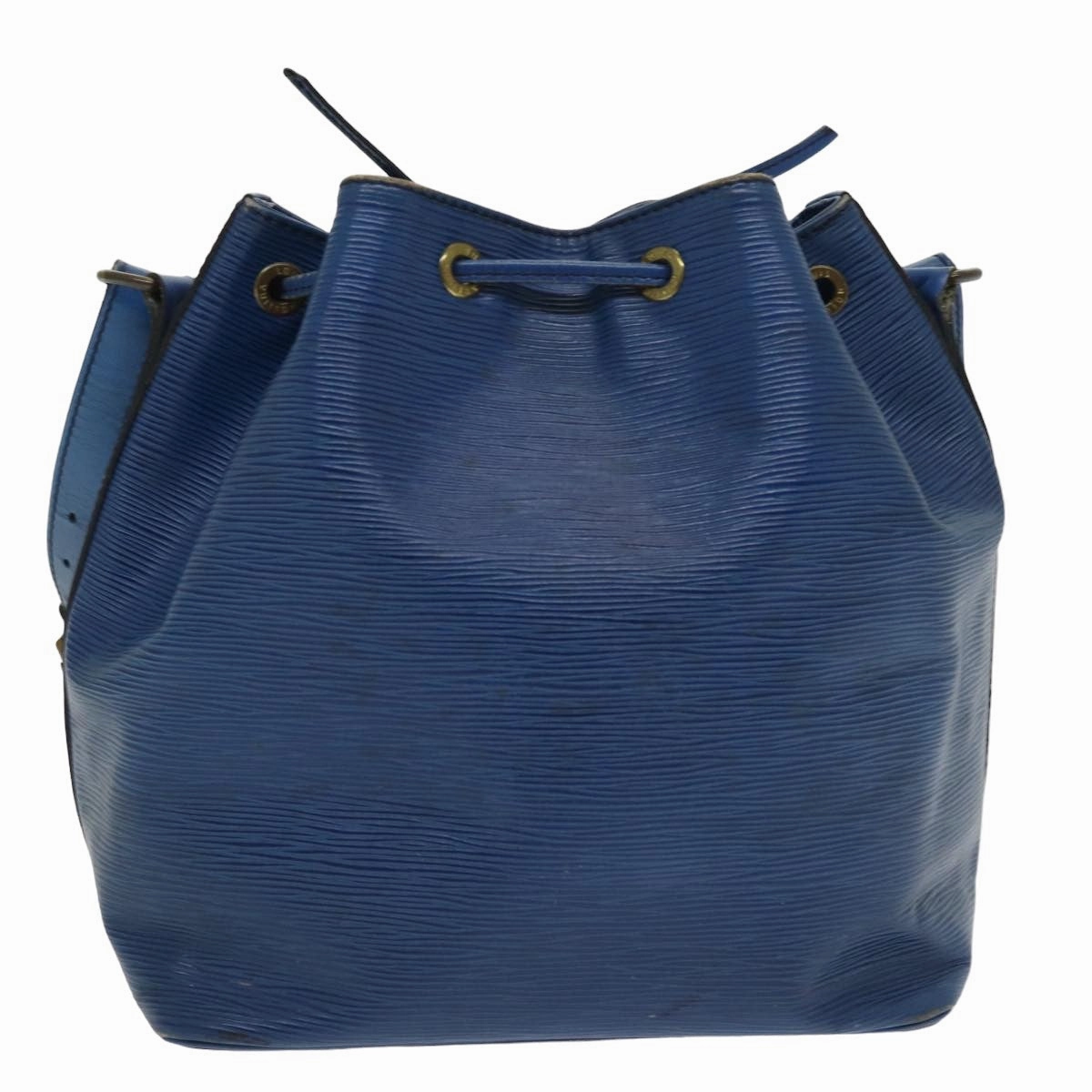 Louis Vuitton No Pm Blue Leather Shoulder Bag