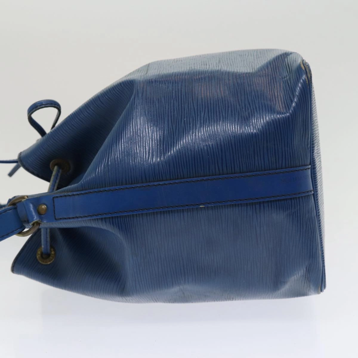 Louis Vuitton No Pm Blue Leather Shoulder Bag