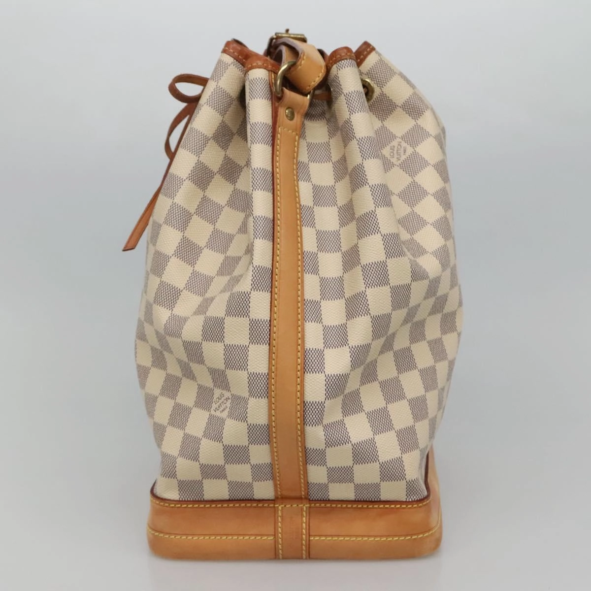 Louis Vuitton No White Canvas Shoulder Bag