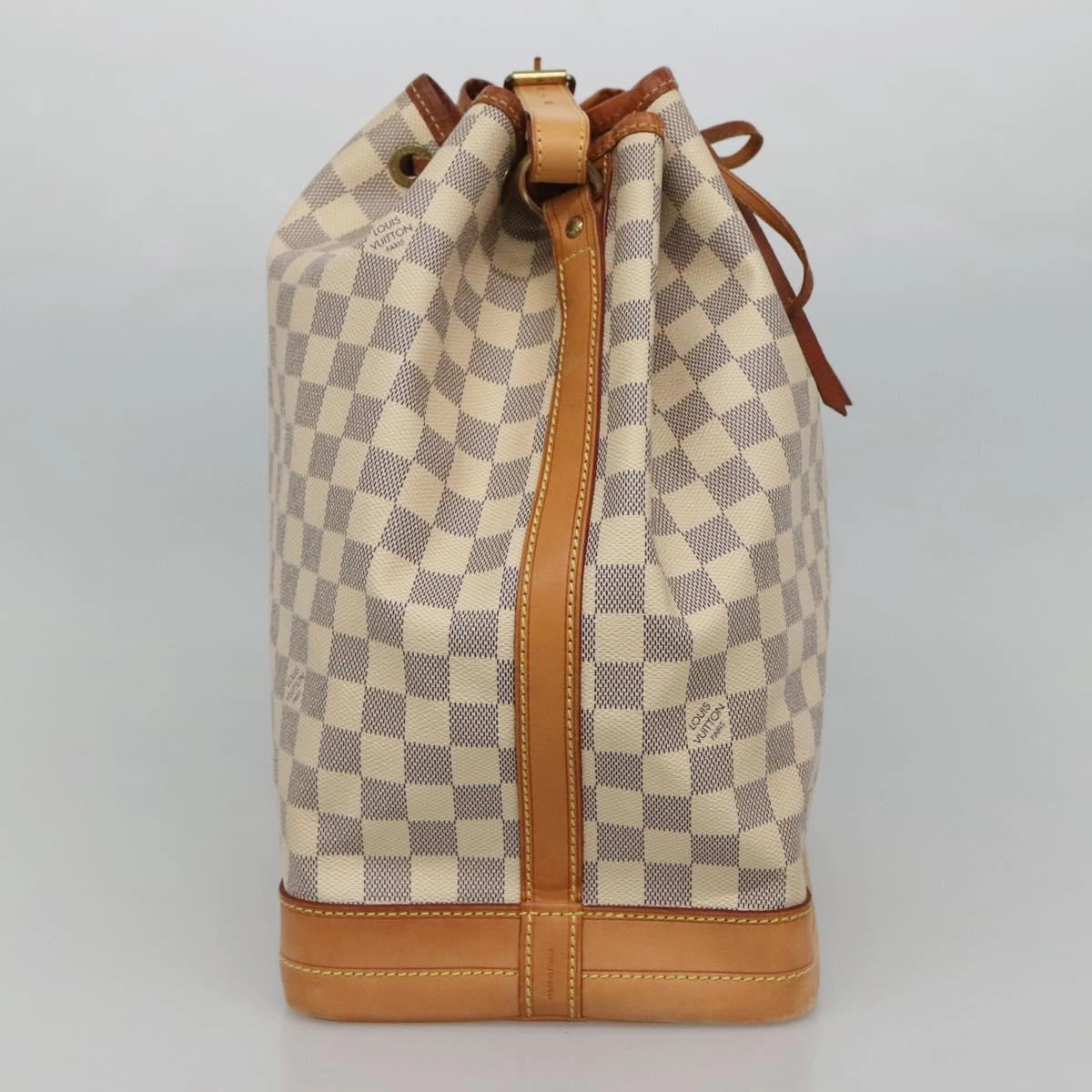 Louis Vuitton No White Canvas Shoulder Bag