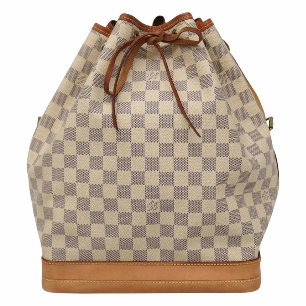 Louis Vuitton No White Canvas Shoulder Bag