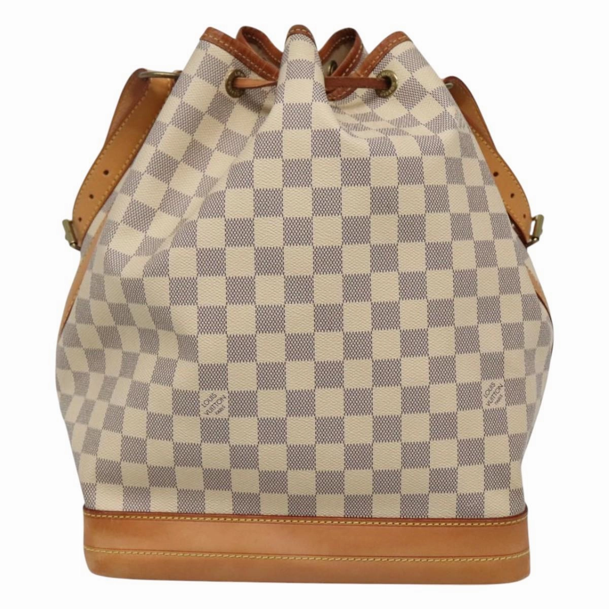 Louis Vuitton No White Canvas Shoulder Bag