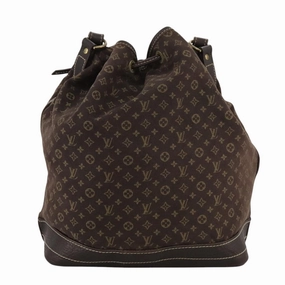 Louis Vuitton Noe Brown Canvas Shoulder Bag