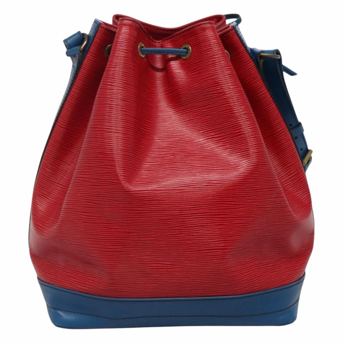 Louis Vuitton Noe Red Leather Shoulder Bag