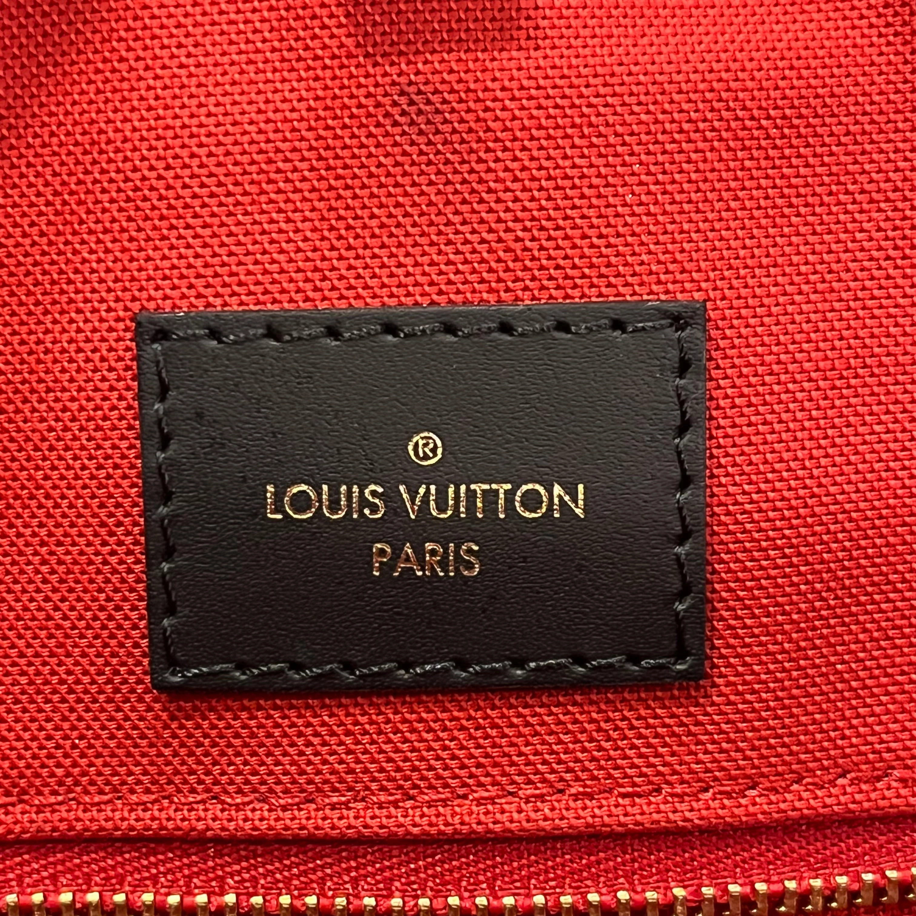 LOUIS VUITTON OnTheGo GM Giant Monogram Reverse Canvas Tote Bag