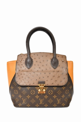 Louis Vuitton Ostrich & Python Majestueux MM