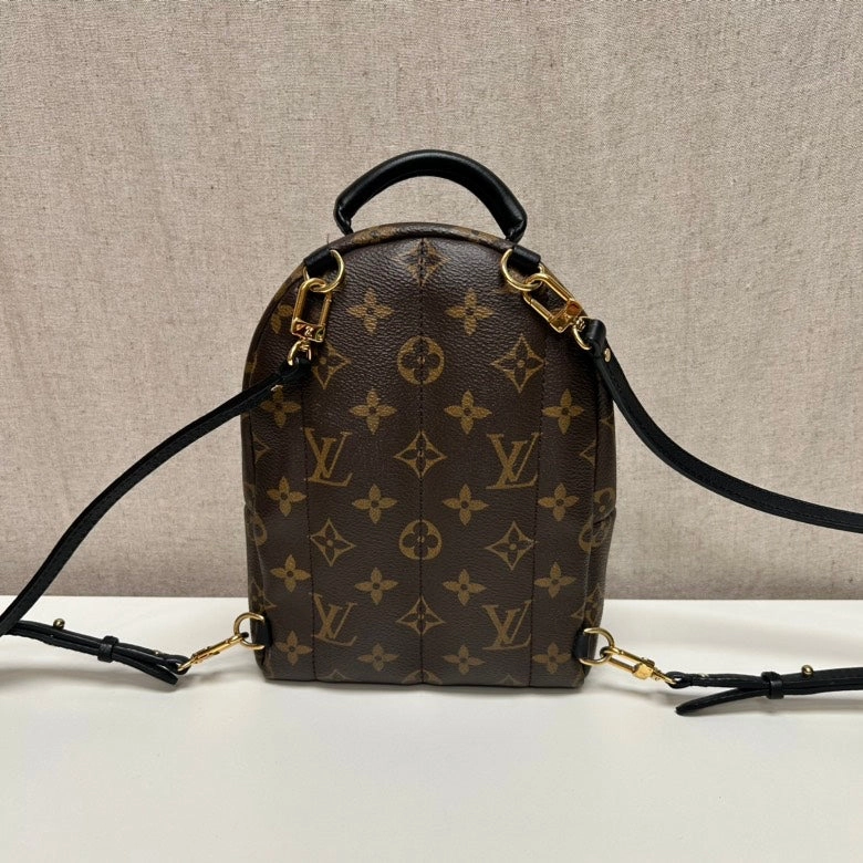 Louis Vuitton Palm Springs Mini Monogram Brown Canvas Backpack