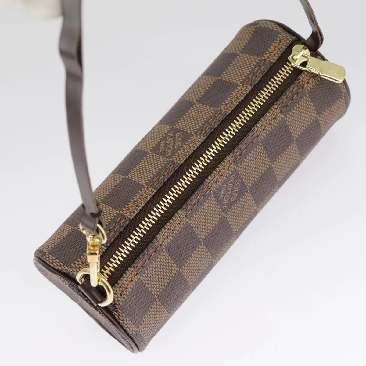 Louis Vuitton Papillon Brown Canvas Shoulder Bag