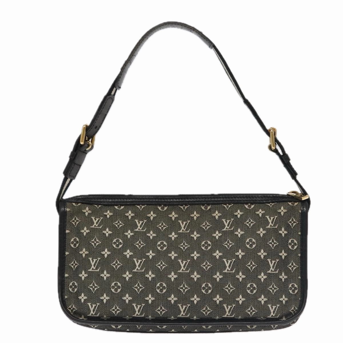 Louis Vuitton Pochette Black Canvas Shoulder Bag