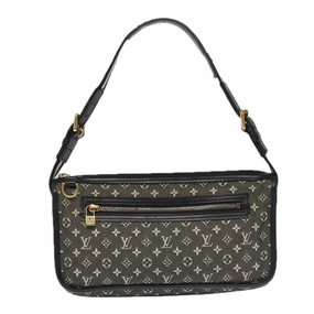 Louis Vuitton Pochette Black Canvas Shoulder Bag