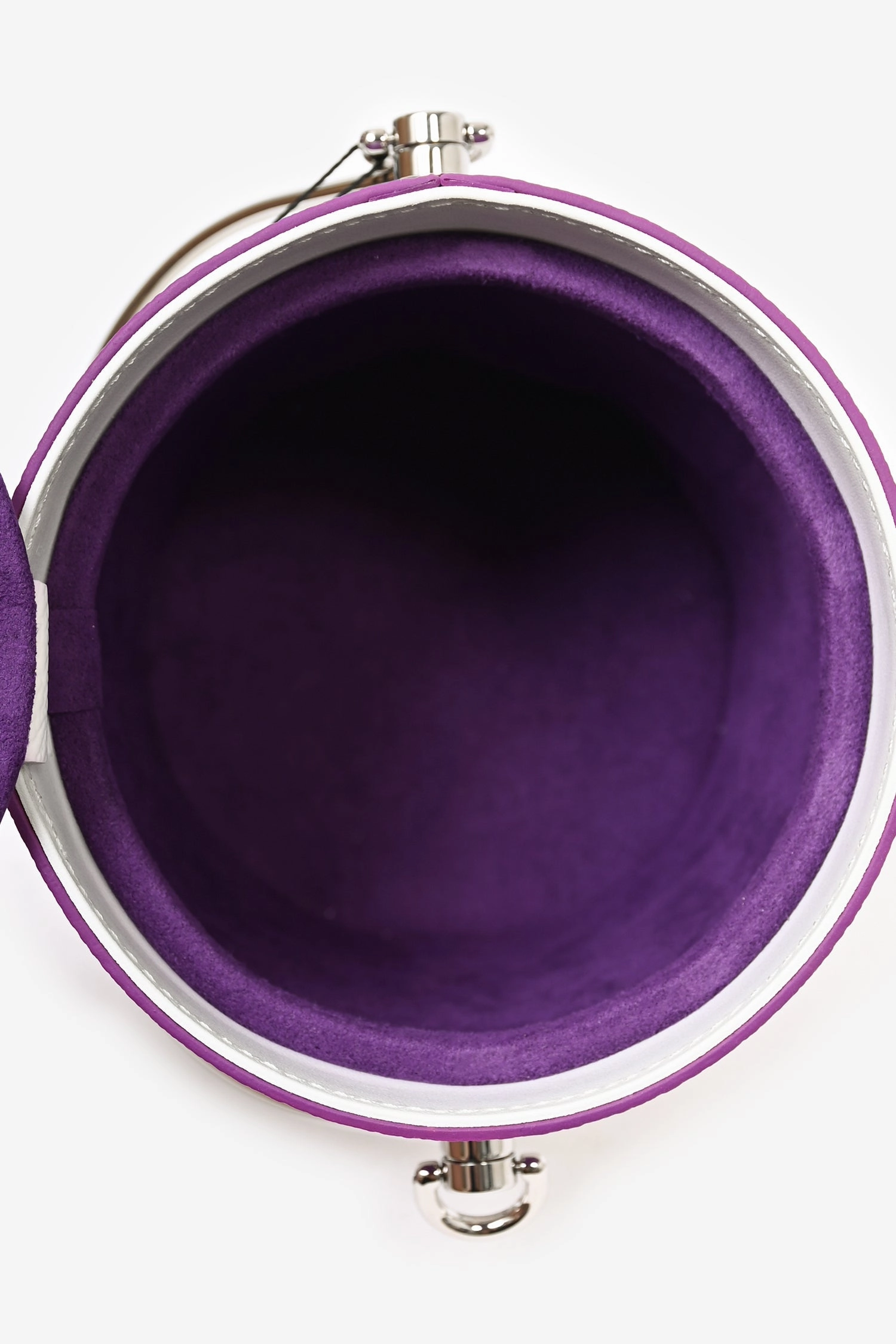 Louis Vuitton Purple/White Paint Can Bag with Strap