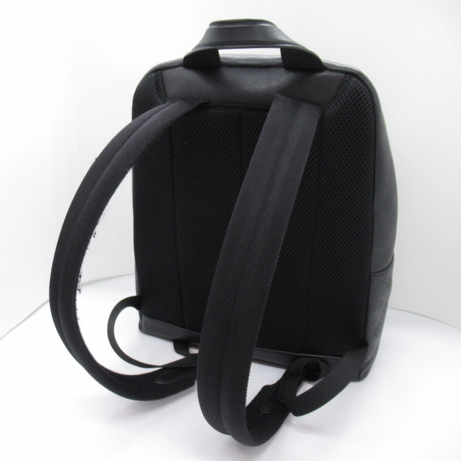 Louis Vuitton Racing Backpack Backpack Backpack Bag PVC Coated Canvas Monogram Shadow  Black M46109
