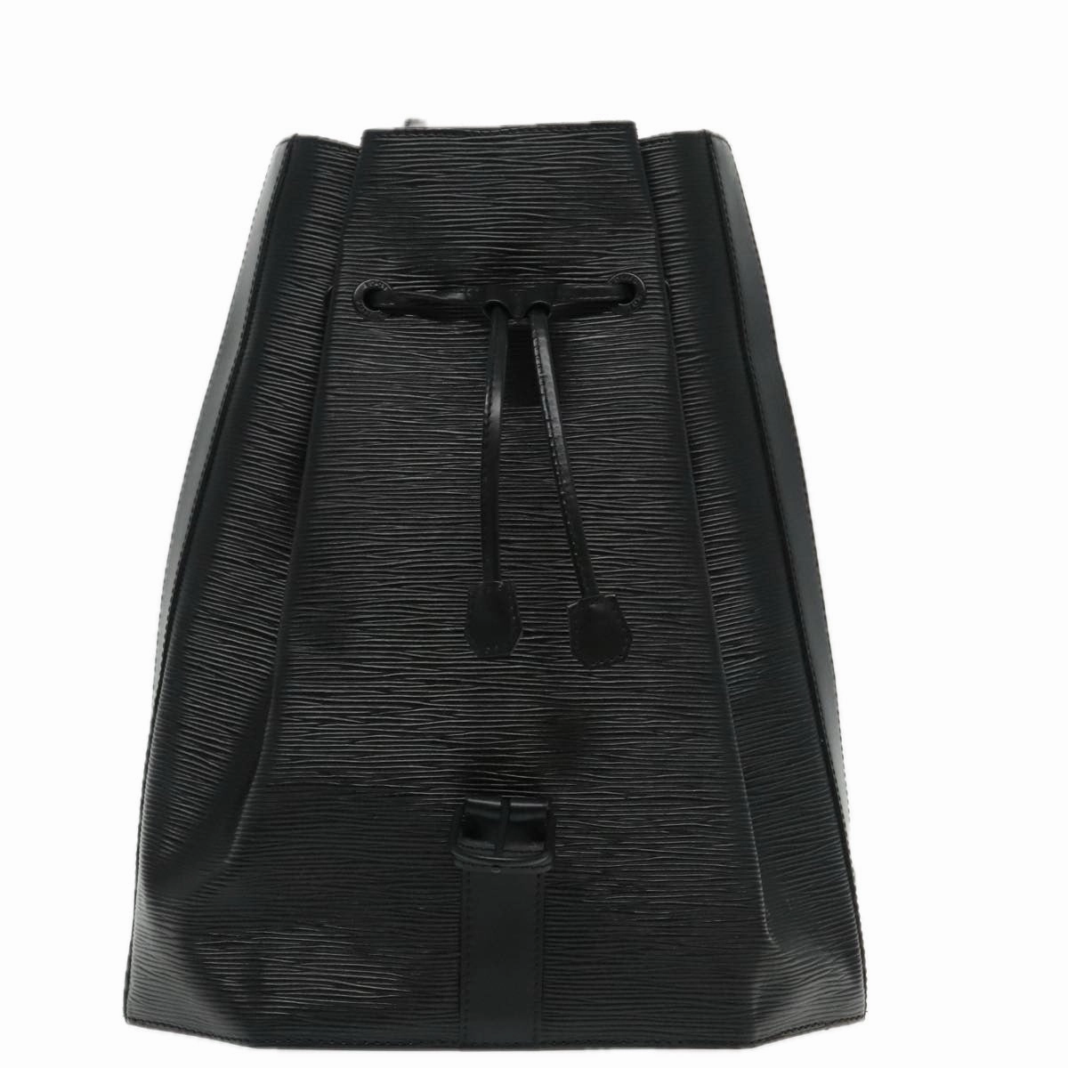 Louis Vuitton Sac A Dos Black Leather Shoulder Bag
