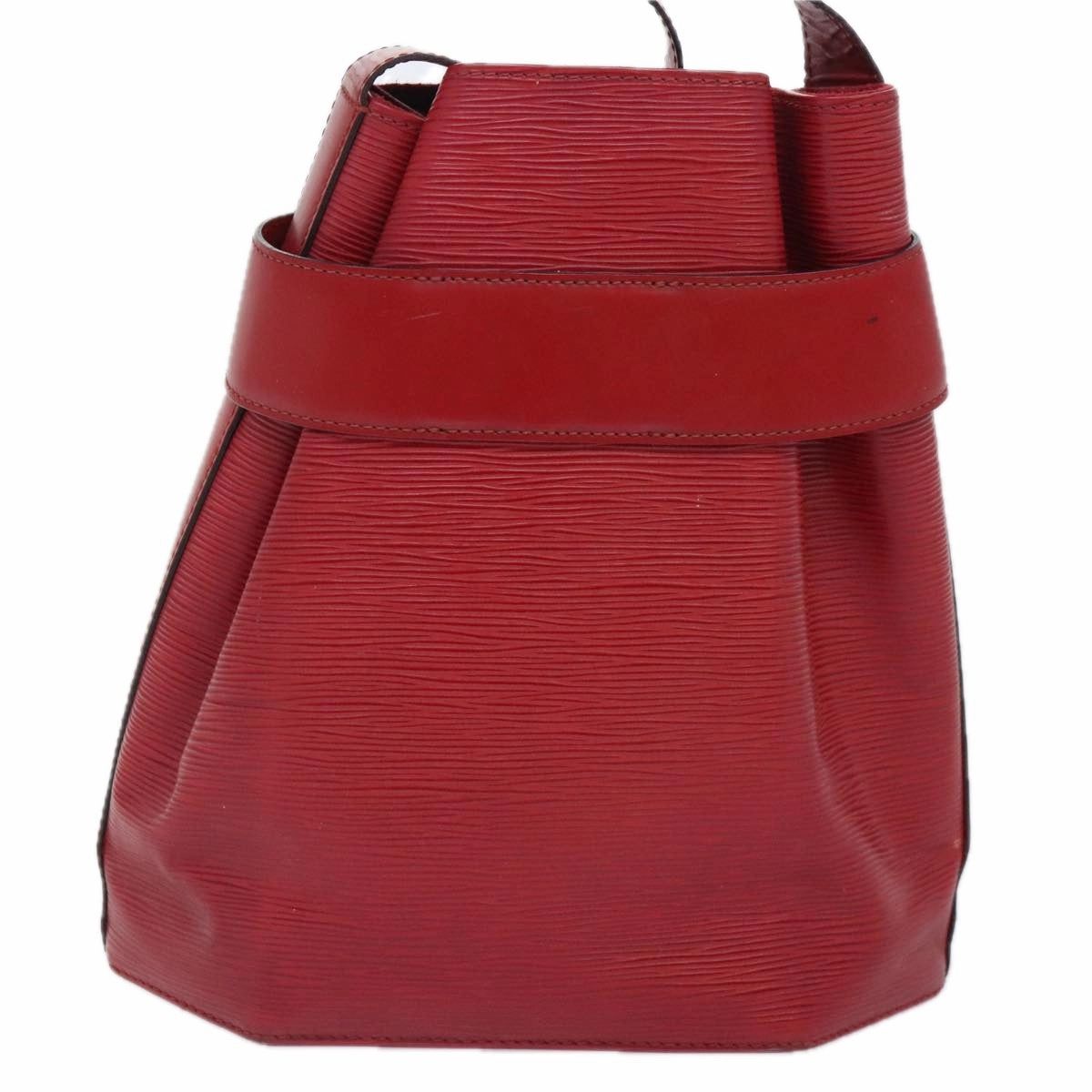 Louis Vuitton Sac D'paule Red Leather Shoulder Bag