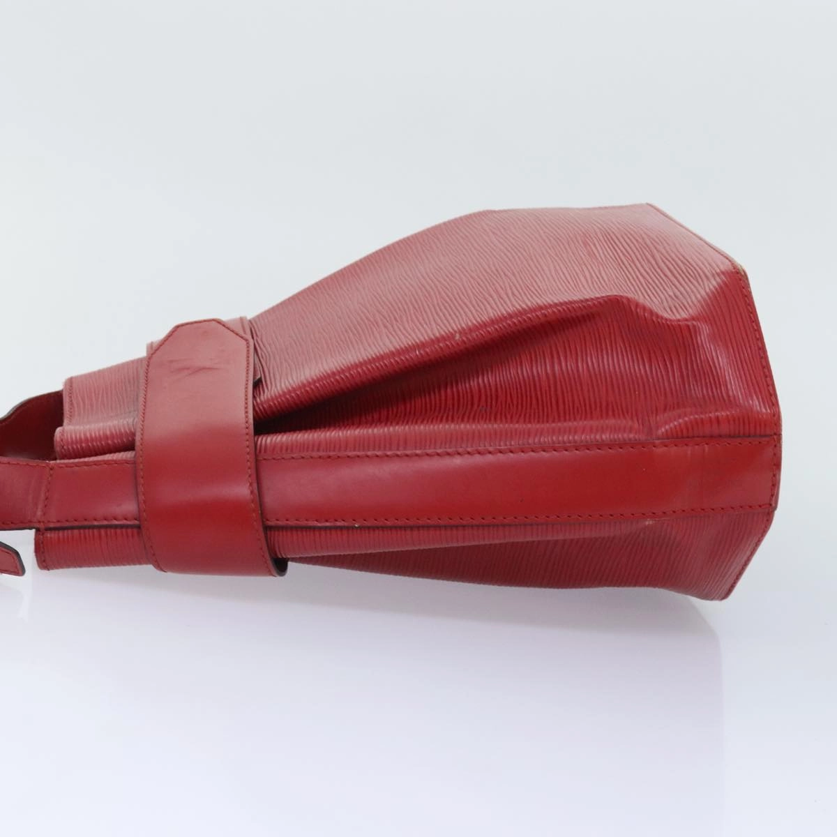 Louis Vuitton Sac D'paule Red Leather Shoulder Bag