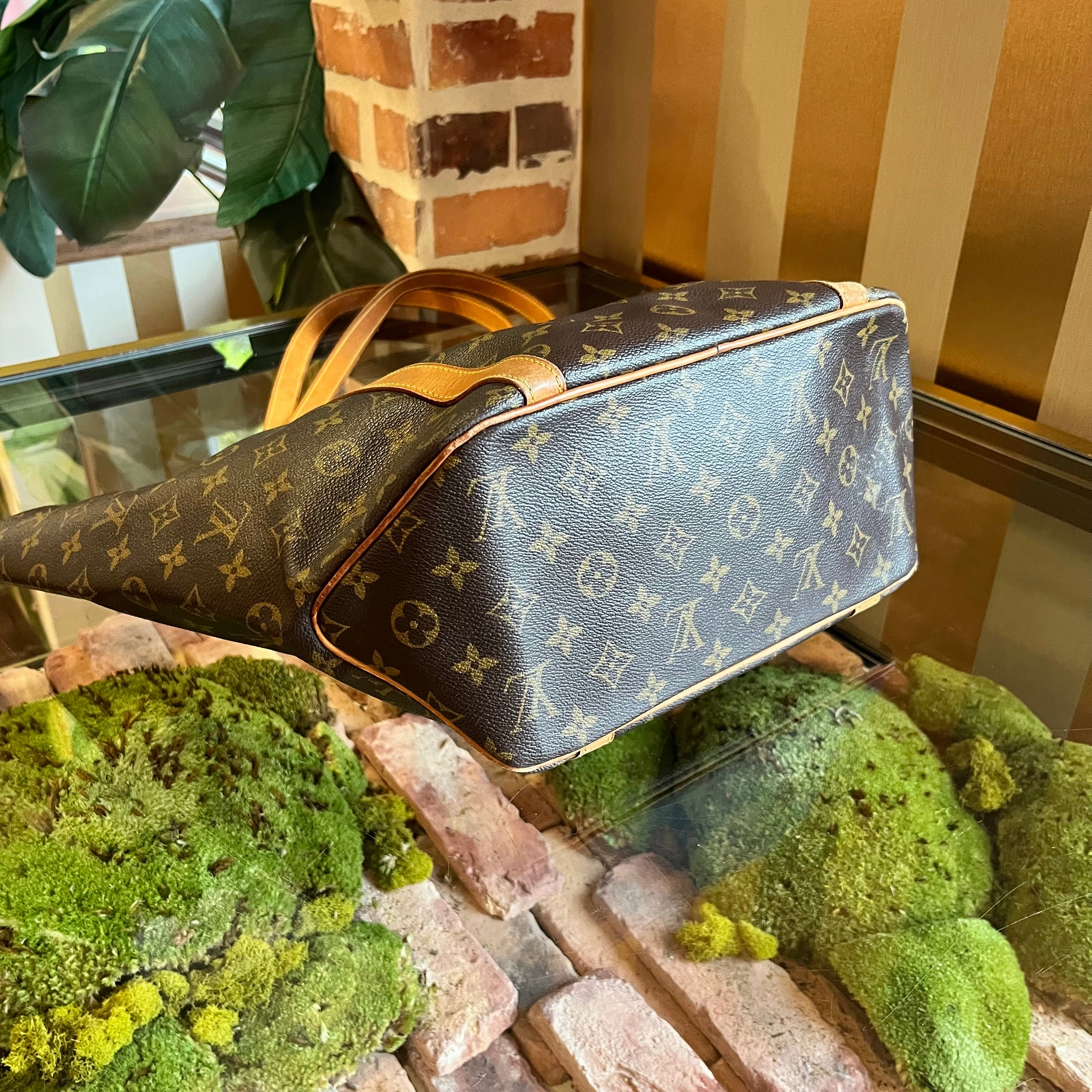 LOUIS VUITTON Sac Shopping Monogram Canvas Vintage Tote