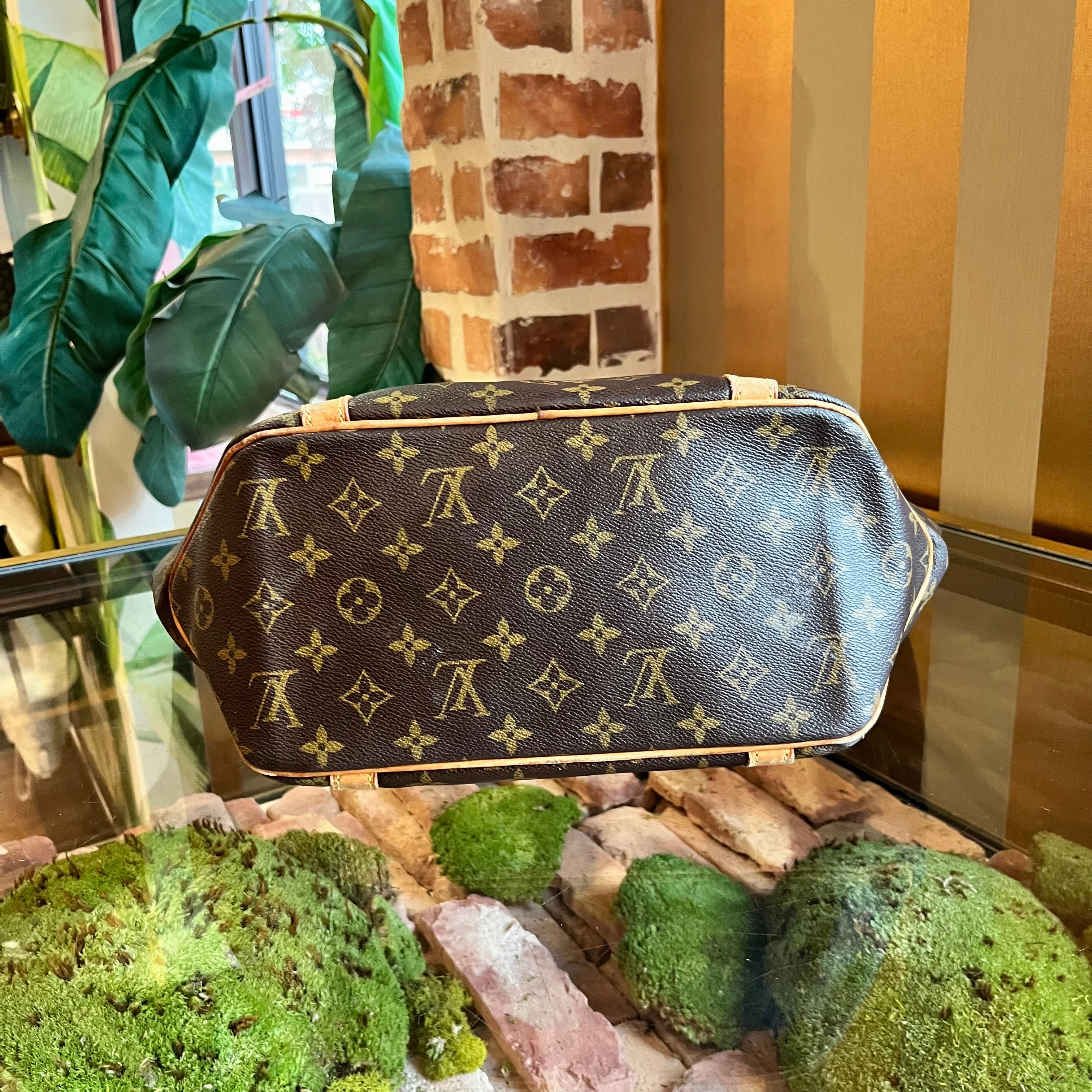 LOUIS VUITTON Sac Shopping Monogram Canvas Vintage Tote