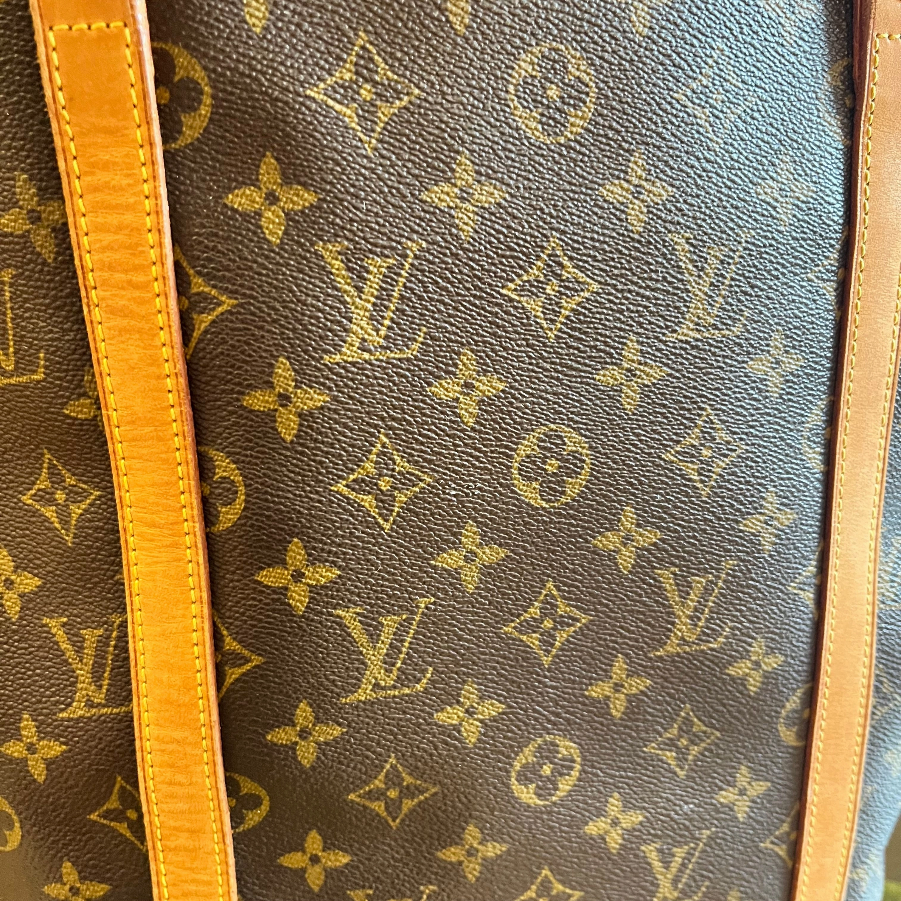 LOUIS VUITTON Sac Shopping Monogram Canvas Vintage Tote
