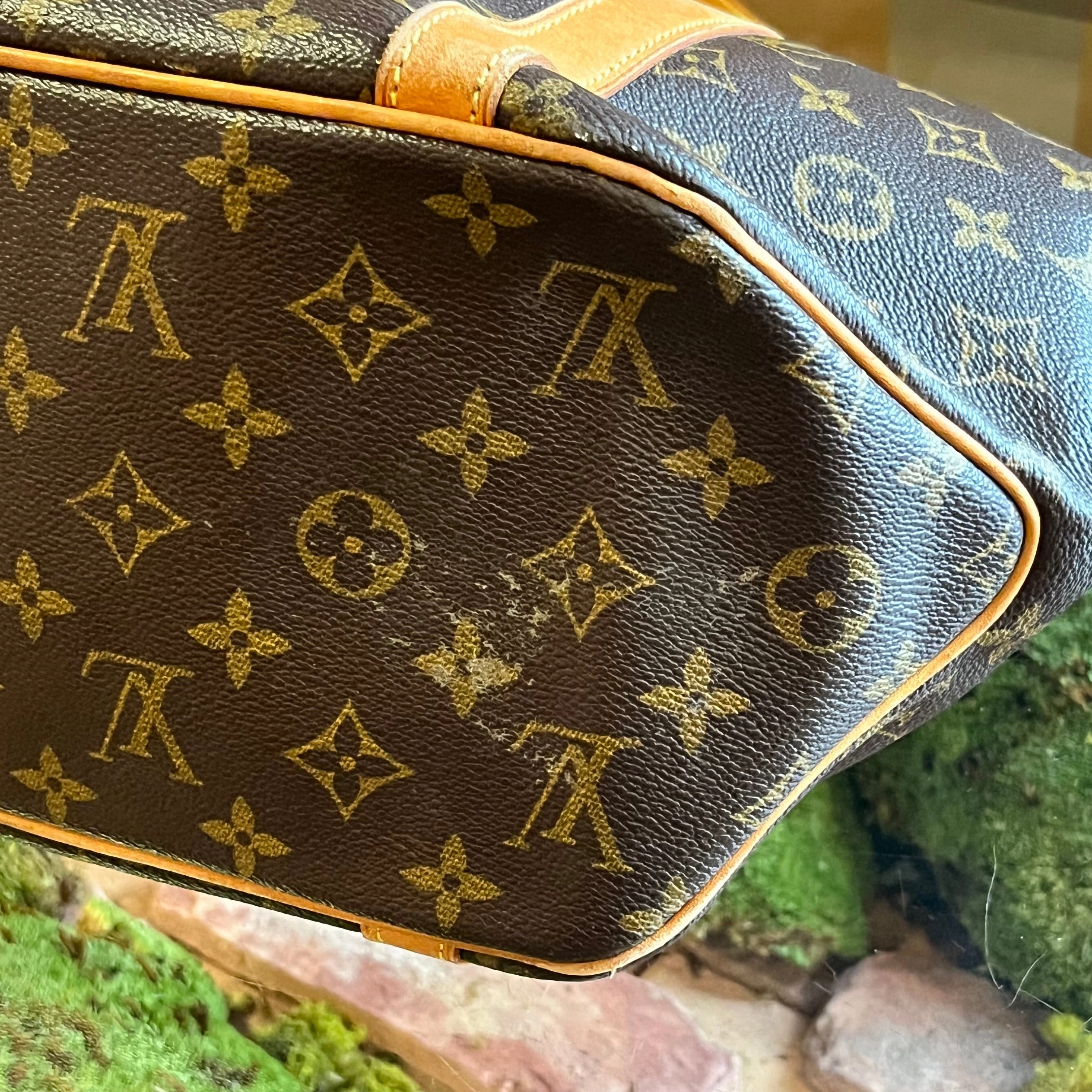 LOUIS VUITTON Sac Shopping Monogram Canvas Vintage Tote