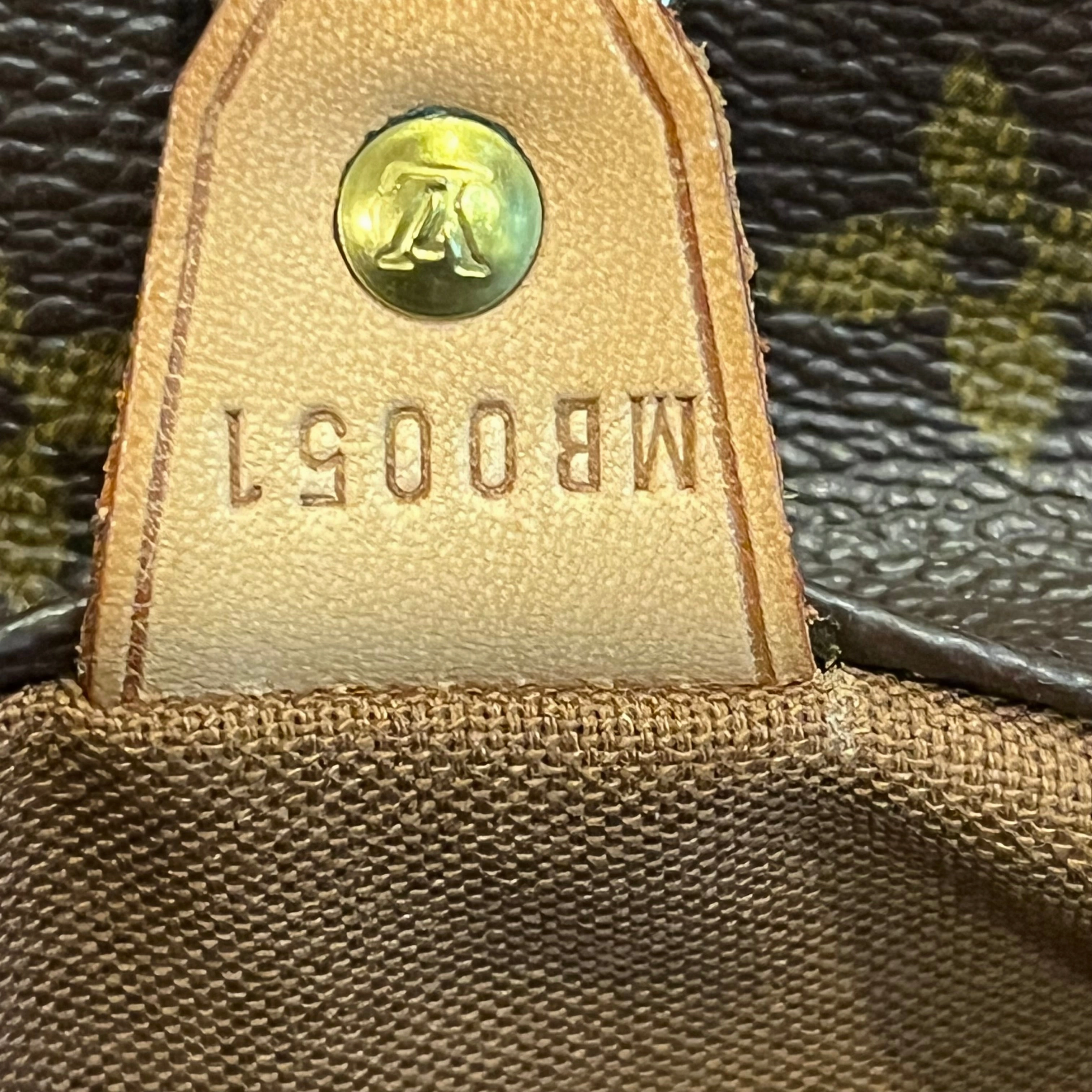 LOUIS VUITTON Sac Shopping Monogram Canvas Vintage Tote