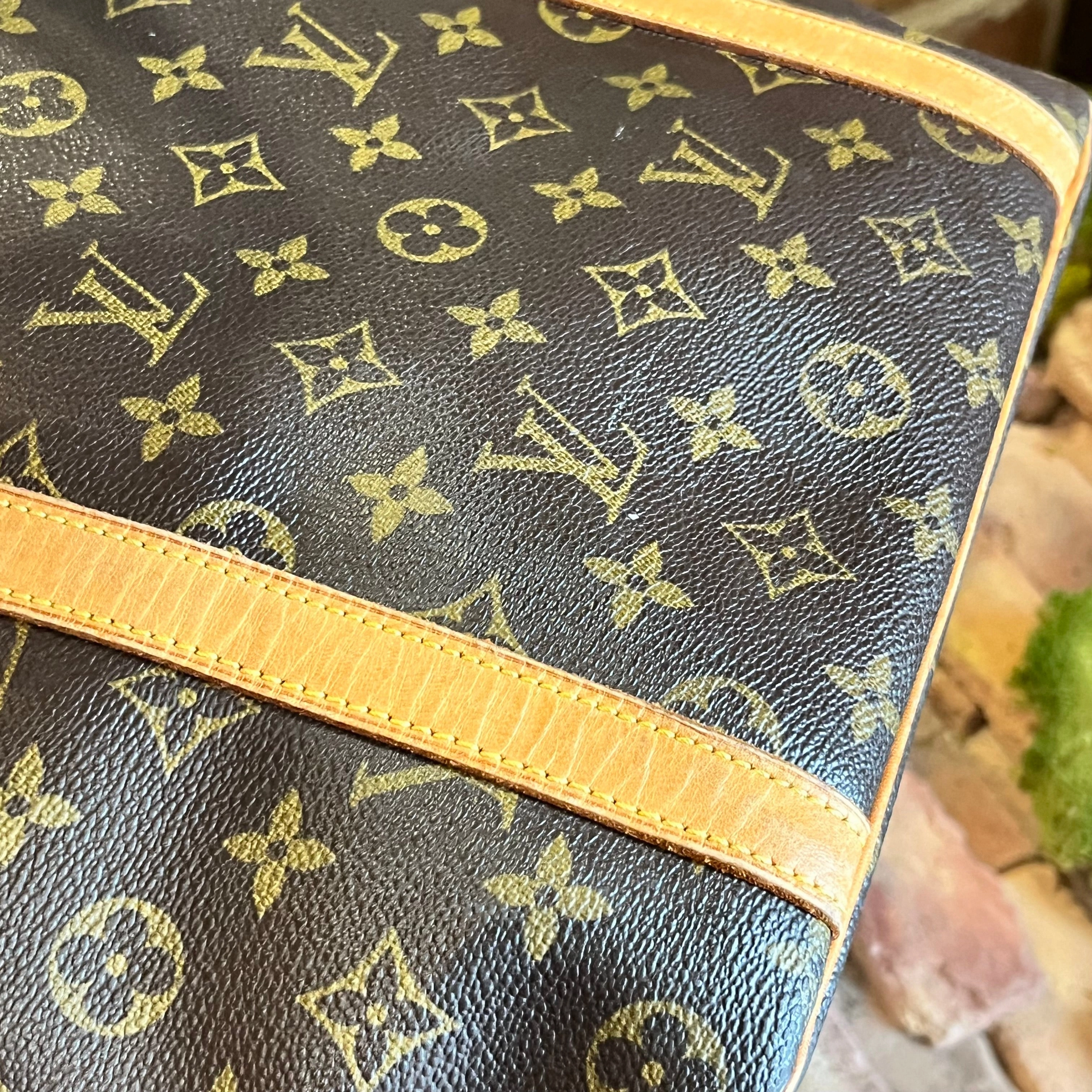 LOUIS VUITTON Sac Shopping Monogram Canvas Vintage Tote