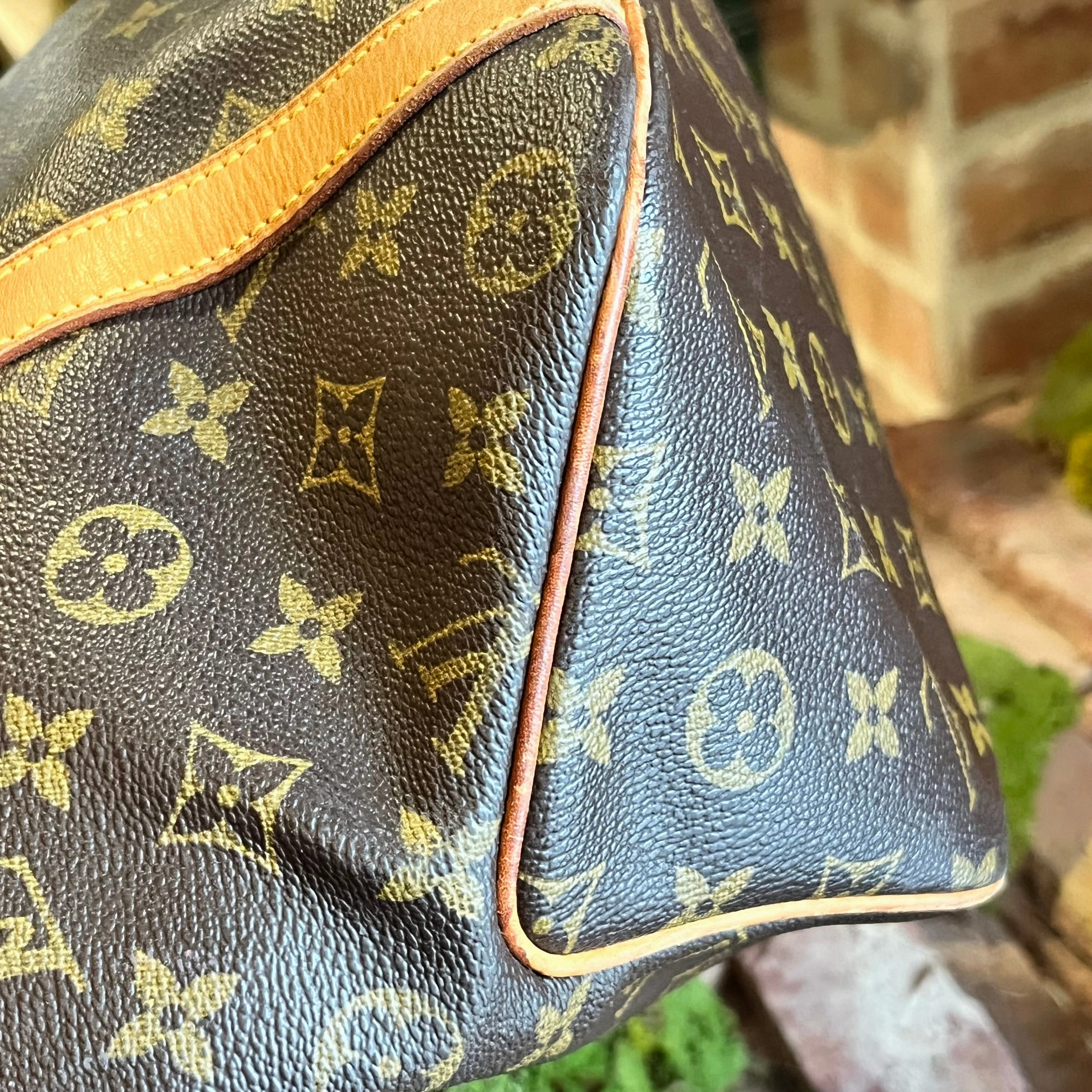 LOUIS VUITTON Sac Shopping Monogram Canvas Vintage Tote