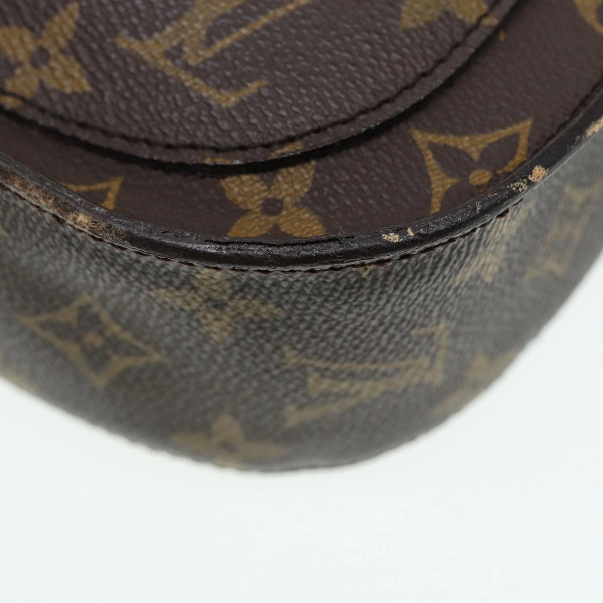 Louis Vuitton Saint Cloud Brown Canvas Shoulder Bag