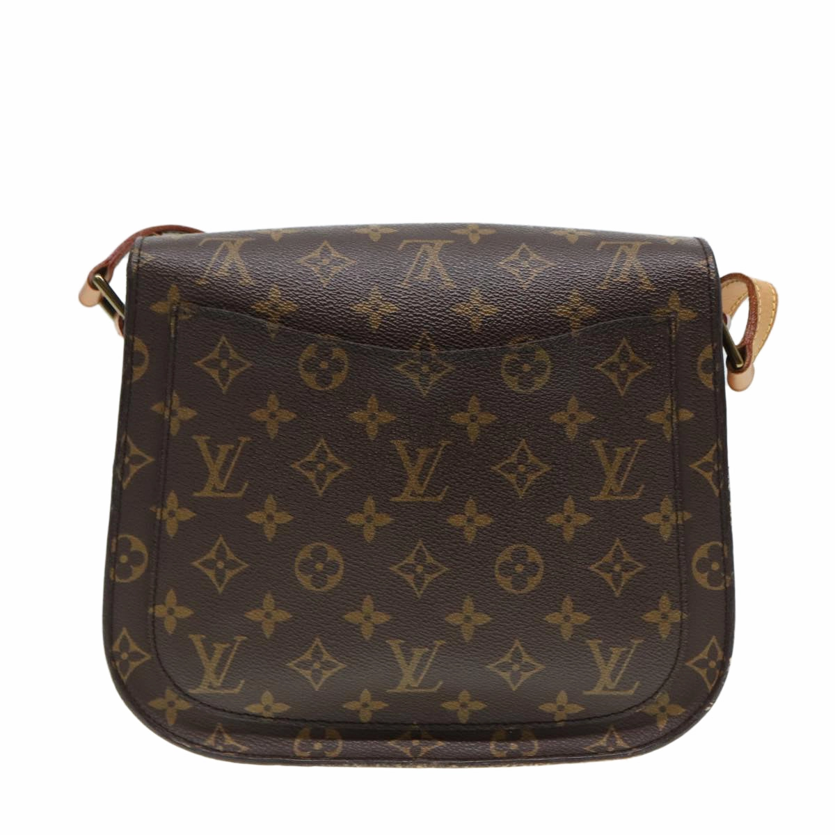 Louis Vuitton Saint Cloud Brown Canvas Shoulder Bag