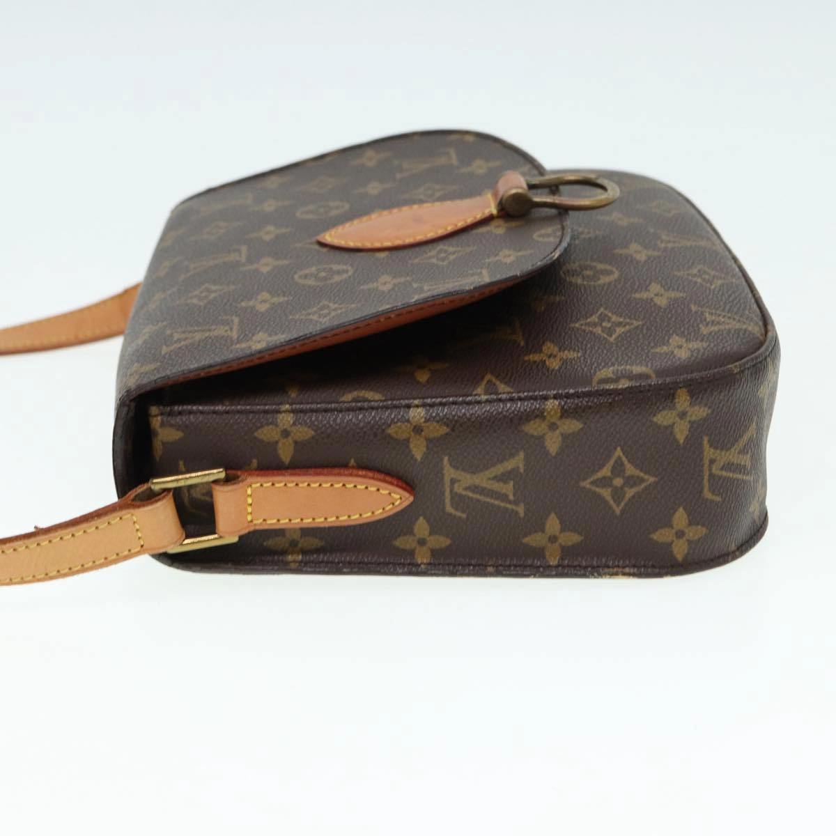 Louis Vuitton Saint Cloud Brown Canvas Shoulder Bag